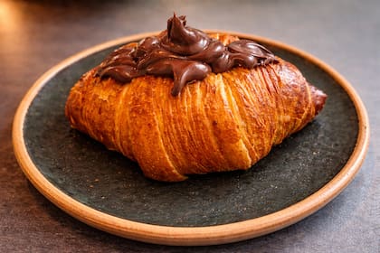 Croissants con relleno abundante de La Vicente López