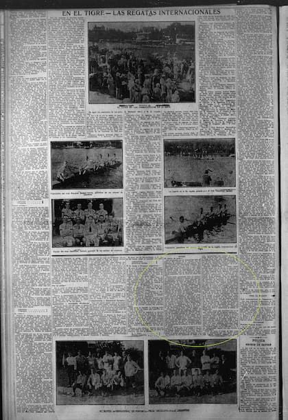 Crónica de la segunda parte de la pelea entre Willie Gould y Gustavo Lenevé, en 1915