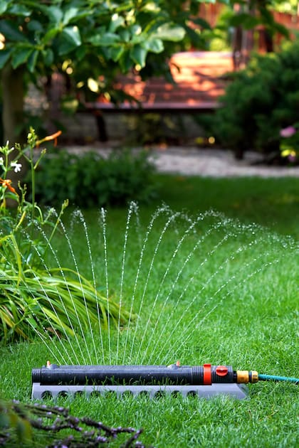 Cronometrar el tiempo riego ideal en cada estación del año es un buen método para no excederse con los sistemas automáticos