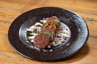 Croquetas de falafel sin T.A.C.C.