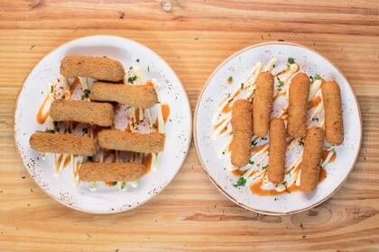 Croquetas de bacalao en El Burladero.