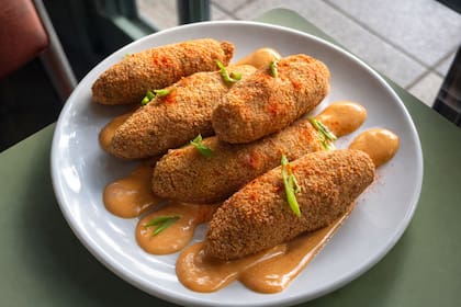 Croquetas de hongos de Ostende