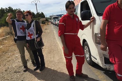 La enfermera Avril Patterson lucha contra el cólera