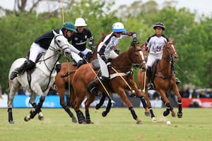 Debutó (y muy bien) Cruz Heguy, el chico que abre la cuarta generación de la familia en el Abierto de Palermo