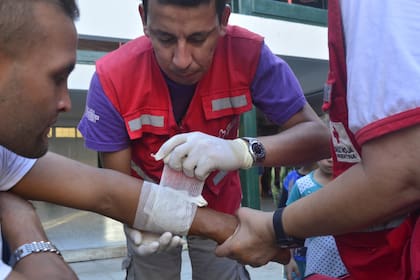 La filial de la Cruz Roja en la Argentina se fundó hace 145 años