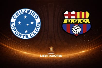 Cruzeiro - Barcelona de Guayaquil: horario, TV y formaciones del partido de la fase de grupos de la Copa Libertadores