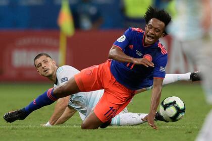 Cuadrado fue reemplazado en Colombia