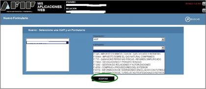 Cuadro de dilogo para iniciar el trmite de devolucin de percepciones