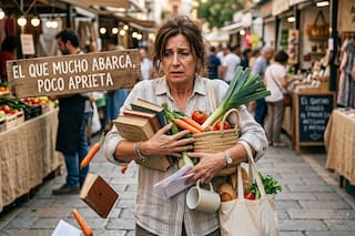 Cuál es el curioso origen del refrán popular "El que mucho abarca poco aprieta"