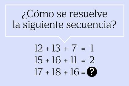 ¿Cuál es el número que corresponde al final del tercer enunciado y por qué?