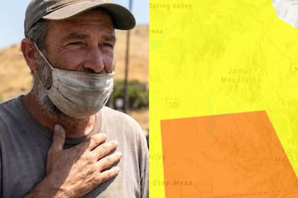 Cuáles son las zonas con peor calidad del aire actualmente en California