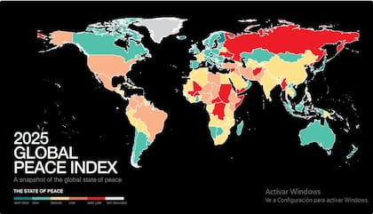 Cuáles son los países más seguros del mundo, según el Indice de Paz Global de 2025