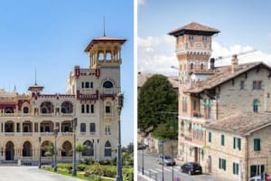 El palacete que un arquitecto italiano proyectó para el rey de Egipto y replicó en su pueblo como vivienda personal