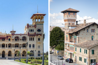 El palacete que un arquitecto italiano proyectó para el rey de Egipto y replicó en su pueblo como vivienda personal