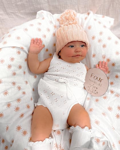 Cuando Ayla nació ningún médico del equipo del sanatorio había visto jamás a un bebé con macrostomía