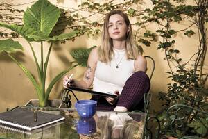 Cuando era chica, a Alina le fascinaba Caloi en su tinta.