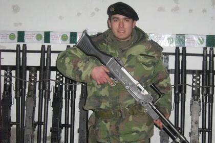 Cuando estaba en el ejército Cristian era el que siempre se anotaba para organizar los asados.