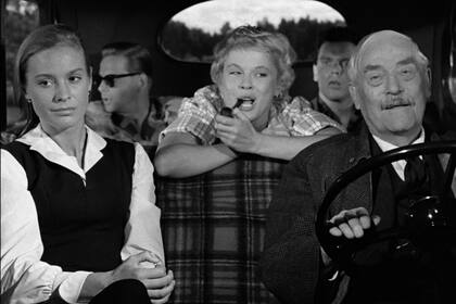 Cuando huye el día, con el director Victor Sjöström, padrino de Bergman, en el rol central