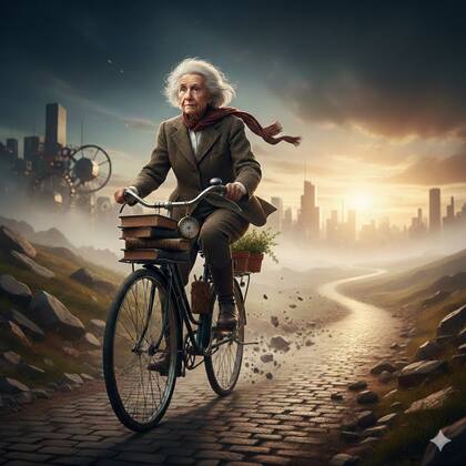 Cuando la marcha se detiene por completo, la estabilidad se pierde