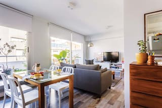 Una reforma llena de trucos para ganar espacio en 38m2