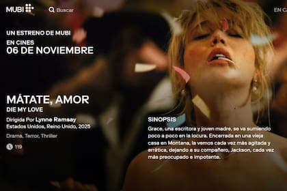 Cuándo se podrá ver Matate, amor por Mubi