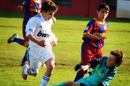 Cuando se probó en Real Madrid: tenía 11 años y decidió volver por estar lejos de su familia