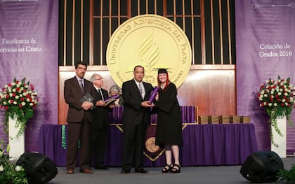 Cuando se recibió de licenciada en Psicopedagogía.