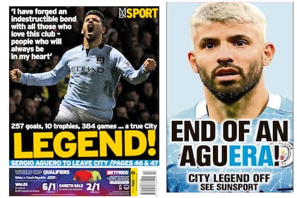 Cuando Sergio Agüero anunció su partida de Manchester City, los medios británicos recordaron la importancia que tuvo para el club ciudadano en particular y el fútbol inglés en general.