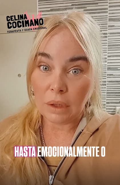 "Cuando tengan muchas ganas de que algo suceda y la puerta no se abre, pregúntense: ¿voy a seguir esperando?", Celina Cocimano
