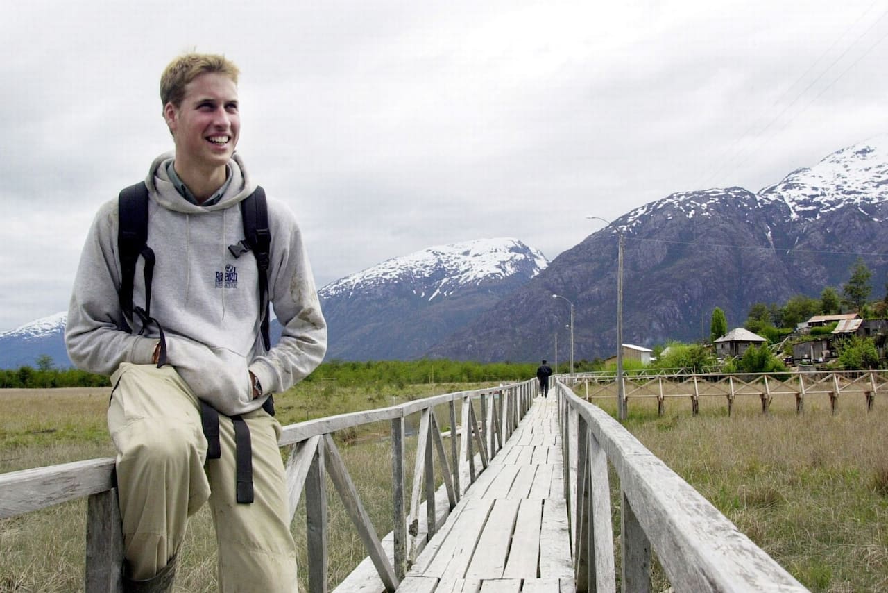 Del palacio a limpiar baños en Chile: la faceta desconocida del príncipe William - LA NACION