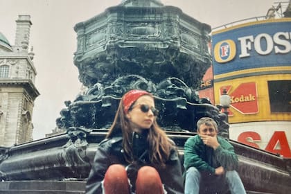 Cuando viajó a Londres en 1989