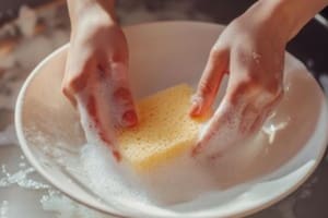 Cada cuánto hay que desinfectar la esponja de lavar los platos