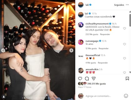 "Cuantas cosas sucediendo", la publicación de Lali que despertó furor en las redes