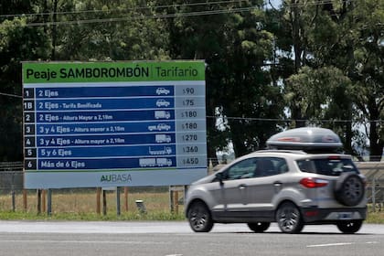 Los precios en el peaje de San Borombón