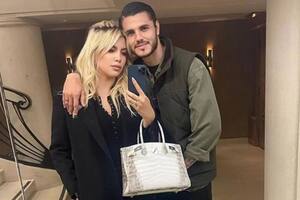 Cuántos miles de euros cuesta la cartera que le regaló Mauro Icardi a Wanda Nara para reconquistarla: "Duermo con ella"