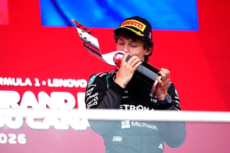Antonelli hace historia: 4 victorias seguidas y el respaldo de Hamilton y Verstappen