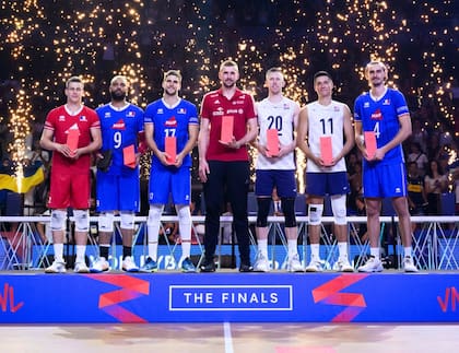 Cuatro de los ocho premios individuales fueron para la selección de Francia, que domina