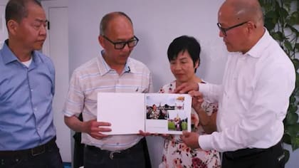 Cuatro de sus hermanos compartieron la historia de Jimmy con la BBC