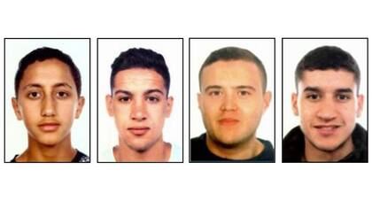 Cuatros de los sospechados de participar en el ataque