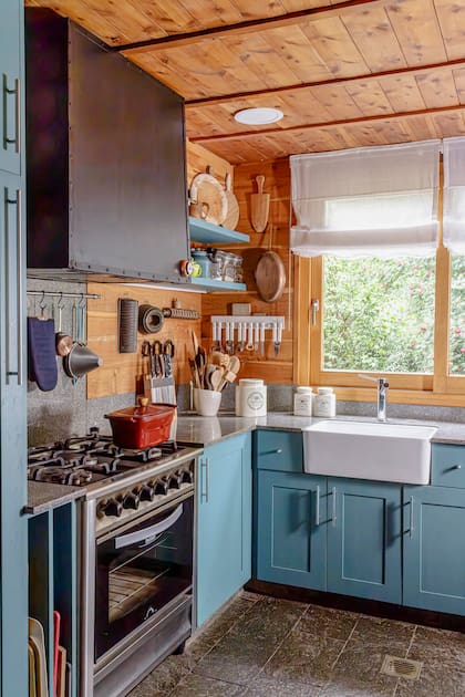 Cubrieron el extractor con una campana de hierro.