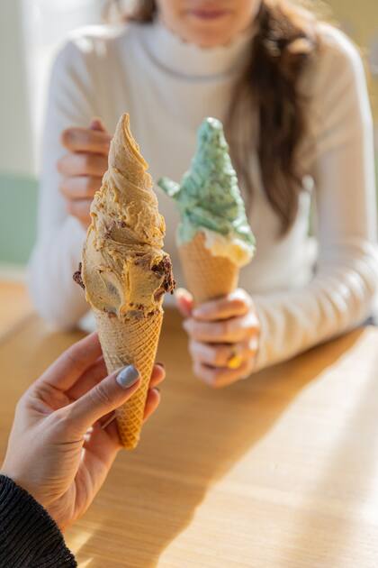 Cucurucho, la mejor manera de disfrutar el helado de Iceland.