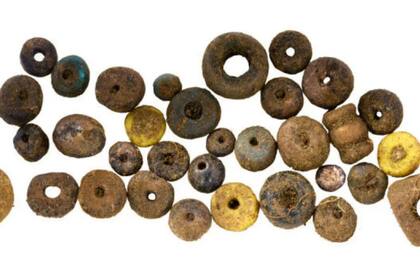 Cuentas de vidrio vikingas