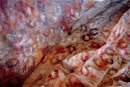 Cueva de las Manos, en la provincia de Santa Cruz, a orillas del río Pinturas