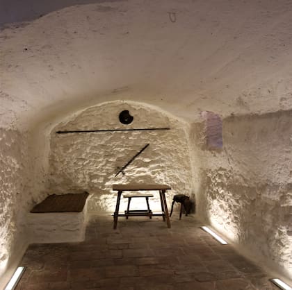Cueva de Medrano, prisión de Cervantes en Argamasilla de Alba.