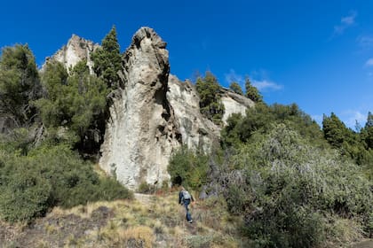 Cueva del Indio en camino al Paso Córdoba.