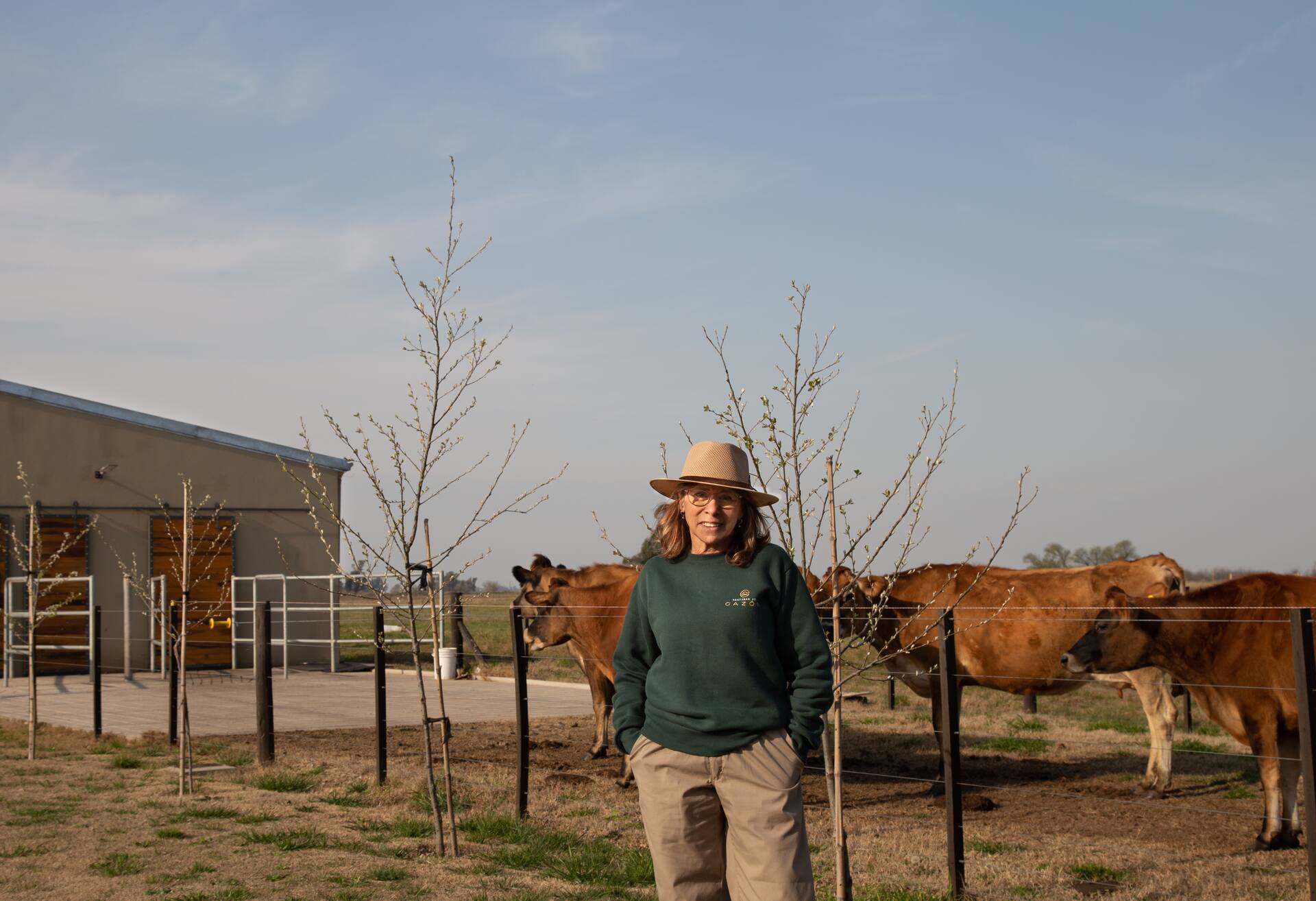 De la arboleda a la crema: la revolución láctea en Cazón