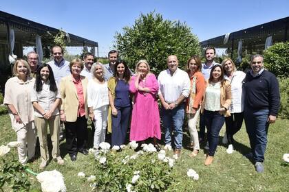 Cumbre de la CC en la casa de Carrió