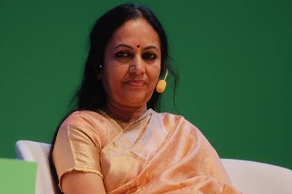 Bhanumathi Narasimhan, directora del programa de mujeres de El Arte de Vivir