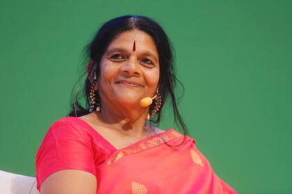 Chetna Gala Sinha, directora de Mann Deshi, una fundación dedicada al empoderamiento económico de las mujeres rurales 