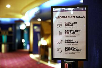 Cumpliendo con los protocolos correspondientes, reabrieron las salas de cine en la Ciudad de Buenos Aires